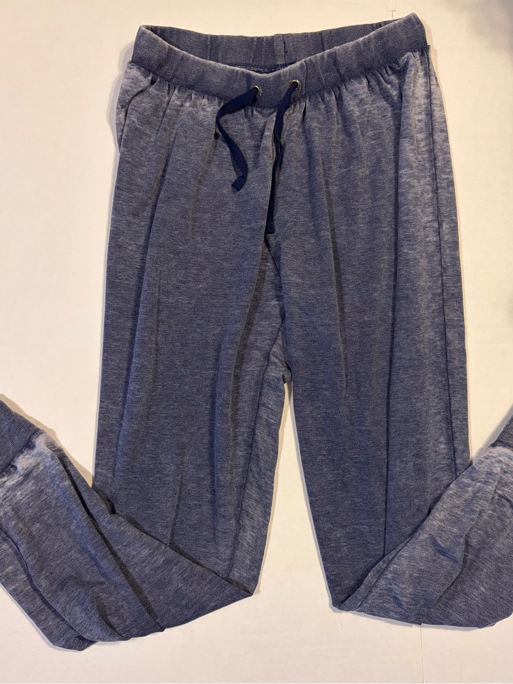 Poof! Navy Heather Drawstring Jogger Pants